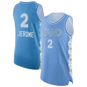 Cleveland Cavaliers Authentic Light Blue Ty Jerome 2024/25 City Edition Jersey - Men's