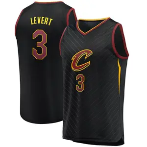 Cleveland Cavaliers 3 Levert jersey basketball uniform red swingman limited  edition kit 2022-2023
