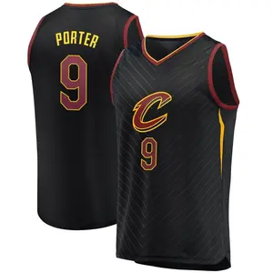 Cleveland Cavaliers Fast Break Black Craig Porter Jr. Jersey - Statement Edition - Men's