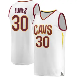 Cleveland Cavaliers Fast Break White Damian Jones Jersey - Association Edition - Men's