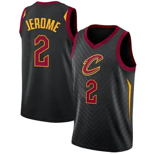 Cleveland Cavaliers Swingman Black Ty Jerome Jersey - Statement Edition - Men's