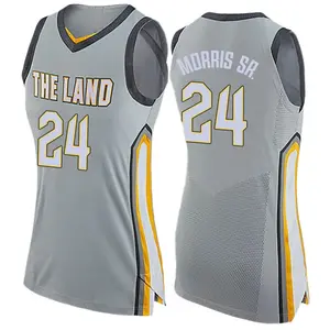 Cleveland Cavaliers Swingman Gray Marcus Morris Sr. Jersey - City Edition - Women's