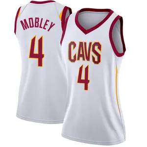 Nike Men's Cleveland Cavaliers Evan Mobley #4 Black Dri-Fit Swingman Jersey, Small