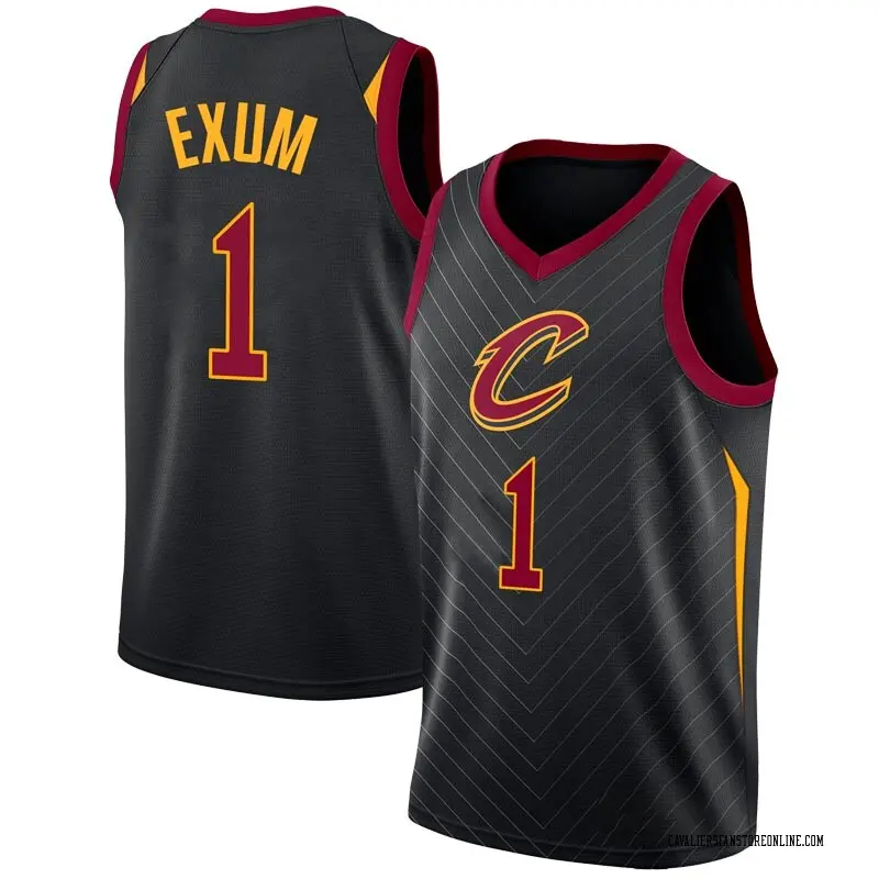 Nike Cleveland Cavaliers Swingman Black Dante Exum Jersey - Statement ...