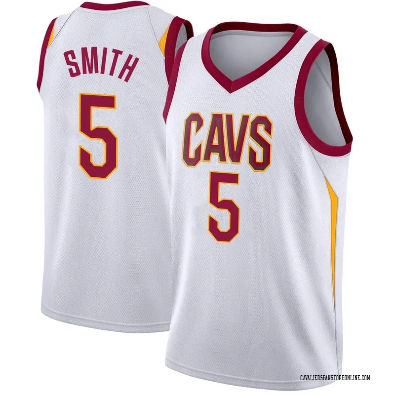 Nike Cleveland Cavaliers JR Smith The Land #5 Gray Jersey Youth